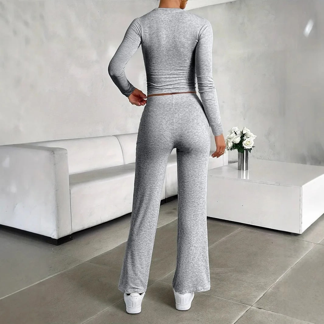 Two Piece Casual Fall Set